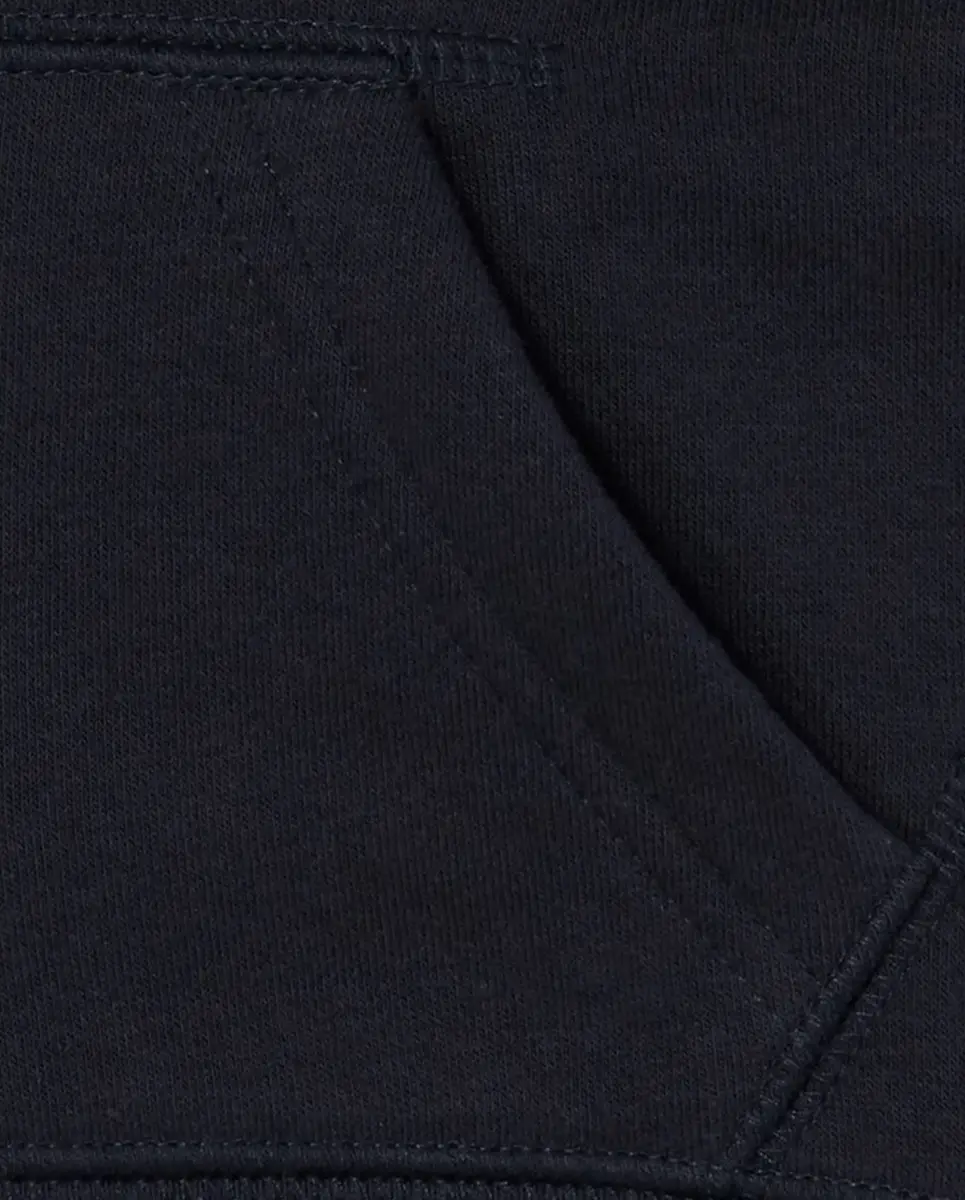 The Children's Place Baby Boys & Toddler Zip Up Hoodie 12-18 Months | School Uniform Style, New Navy - view 3