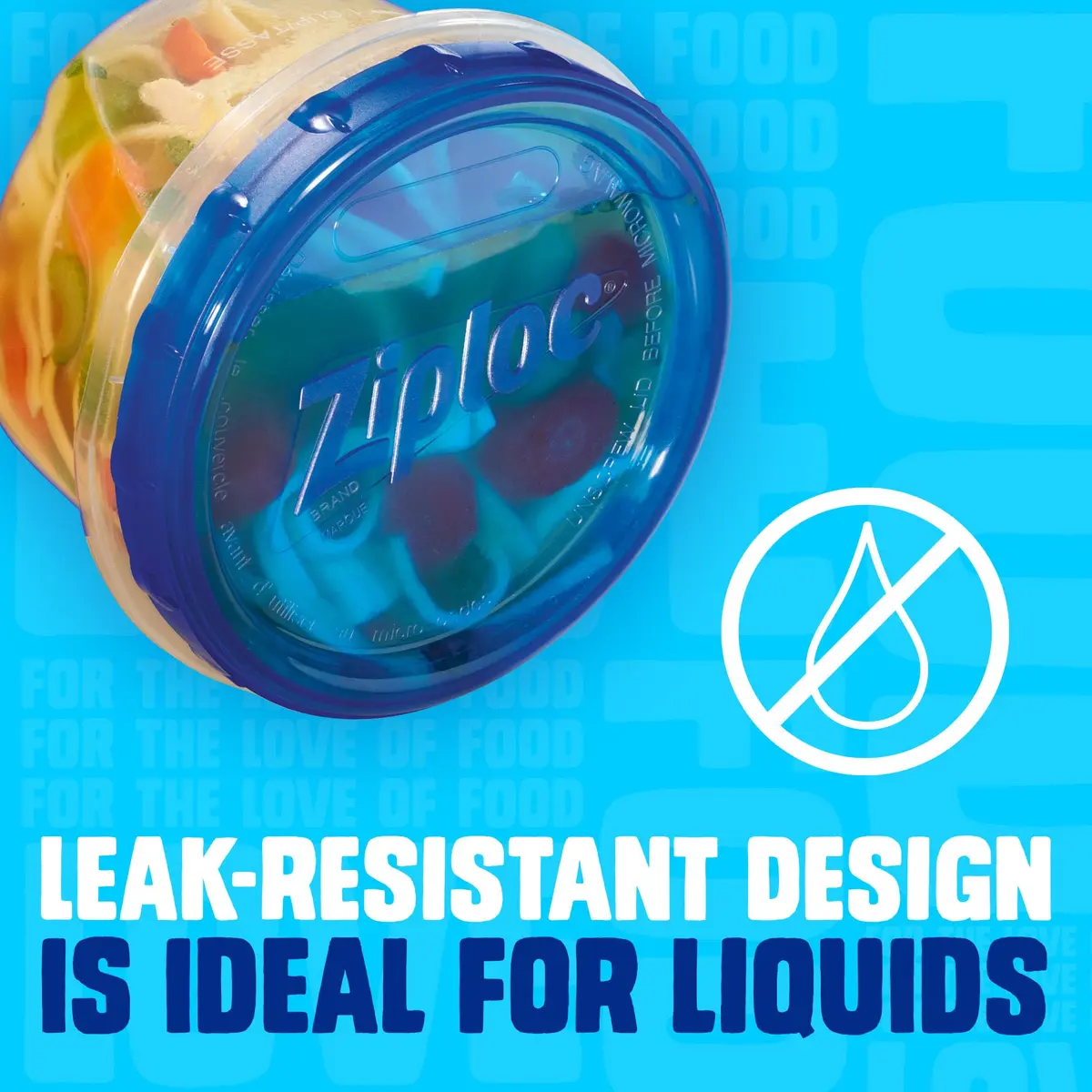 Ziploc Twist N Loc Leak-Proof Food Storage Containers, Small, 9 Count | BPA-Free, Stackable, Reusable - view 2