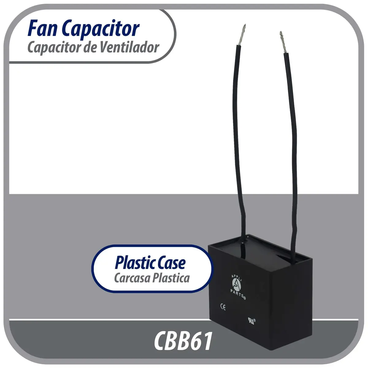 AP APPLI PARTS Fan Capacitor 6 mfd 250 VAC | Universal Replacement for Ceiling Fans - view 8