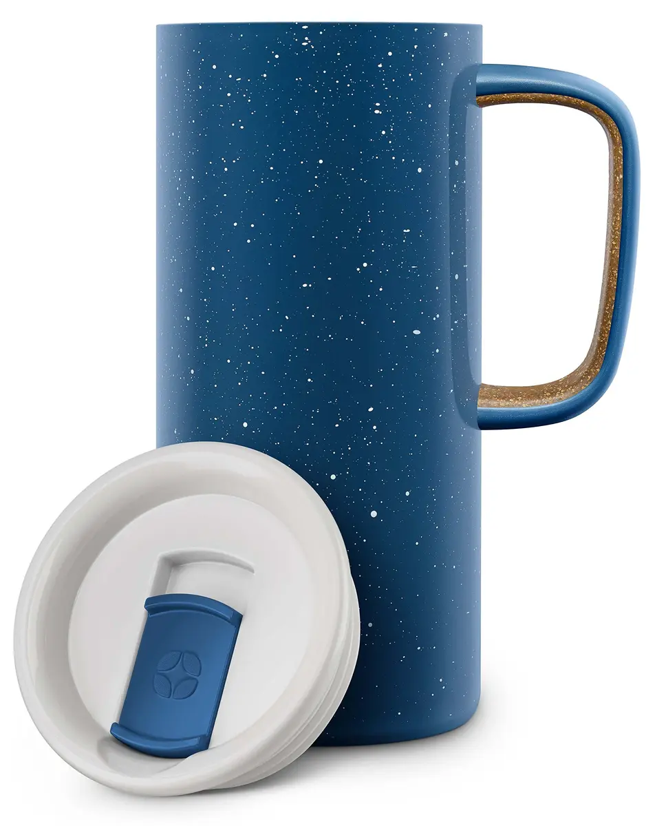 Ello Campy 18oz (532ml) Insulated Stainless Steel Travel Mug with Leak-Proof Lid | Keeps Drinks Hot for 5 Hours, Cold for 20 Hours - view 2
