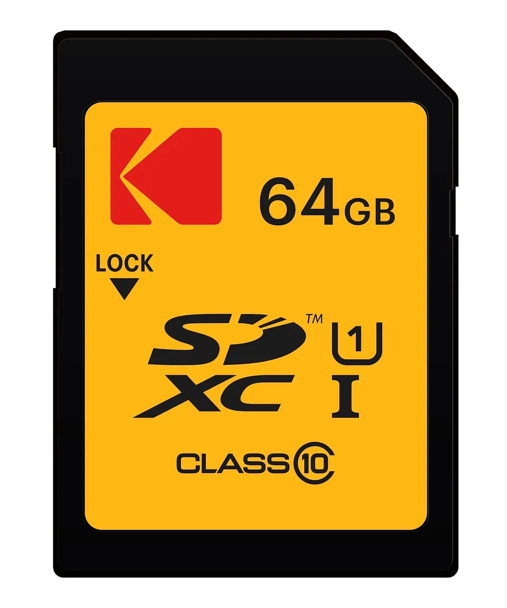 KODAK SDXC Card 64GB UHS-I U1 V10 | Up to 85MB/s Read, Full HD Video & Photos, Compatible with SDXC - view 2