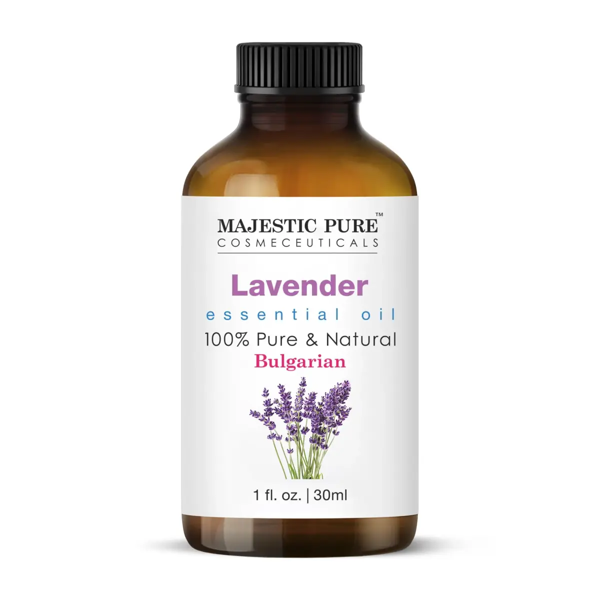 Majestic Pure Lavender Essential Oil 30ml (1 Fl Oz) | Pure & Natural Aromatherapy Oil - view 2