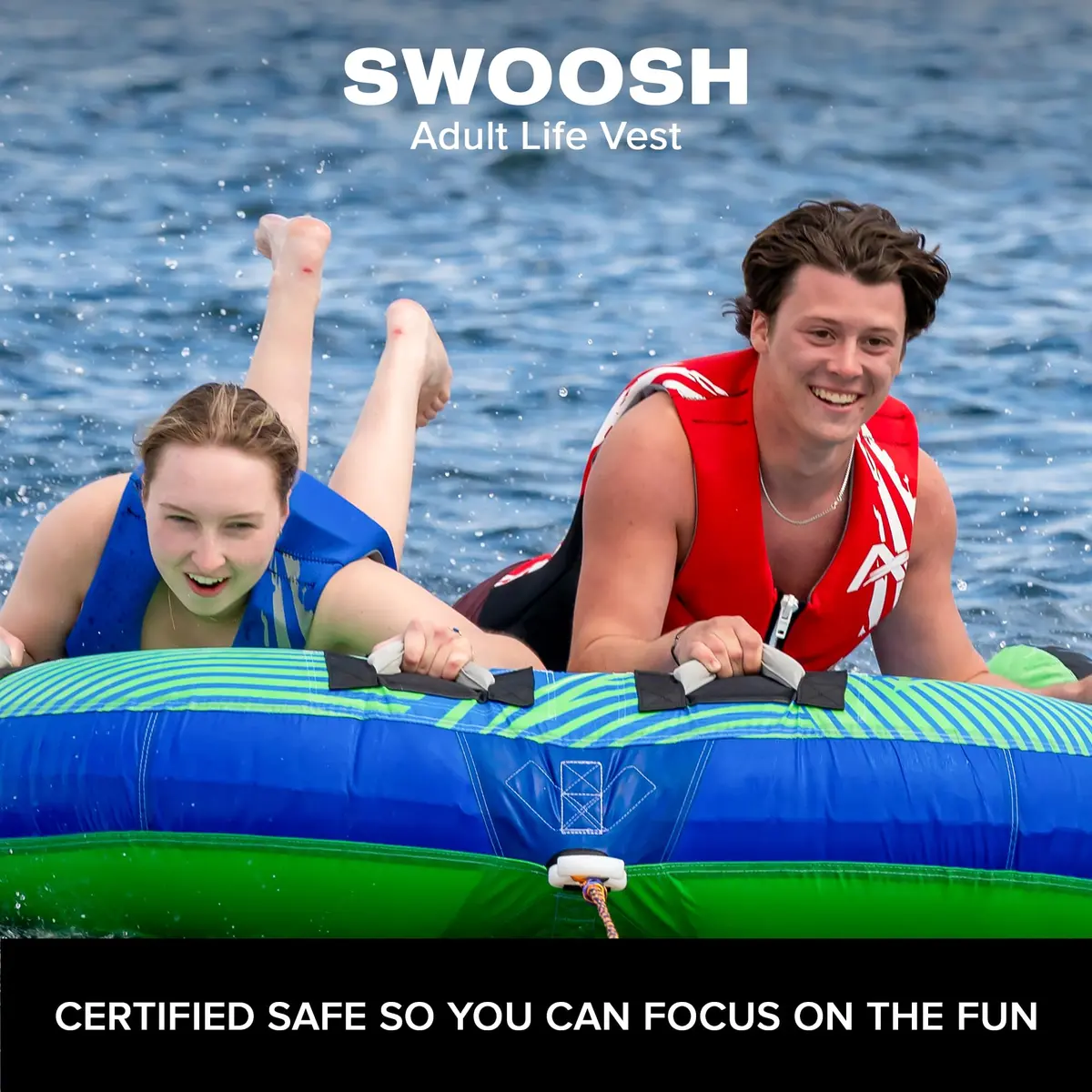 AIRHEAD Swoosh Kwik-Dry Neolite Life Jacket | US Coast Guard Approved Adult & Youth - view 2
