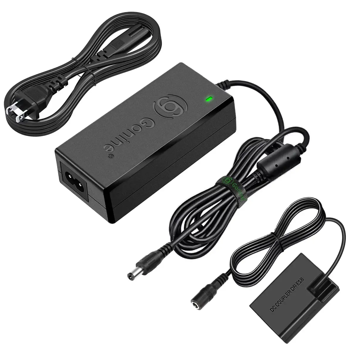 Gonin LP-E17 Dummy Battery & ACK-E18 Power Supply Kit for Canon RP, R50, R8, R10, R100, T7i, T8i, SL3 Cameras | Continuous Power for Studio & Video - main product image