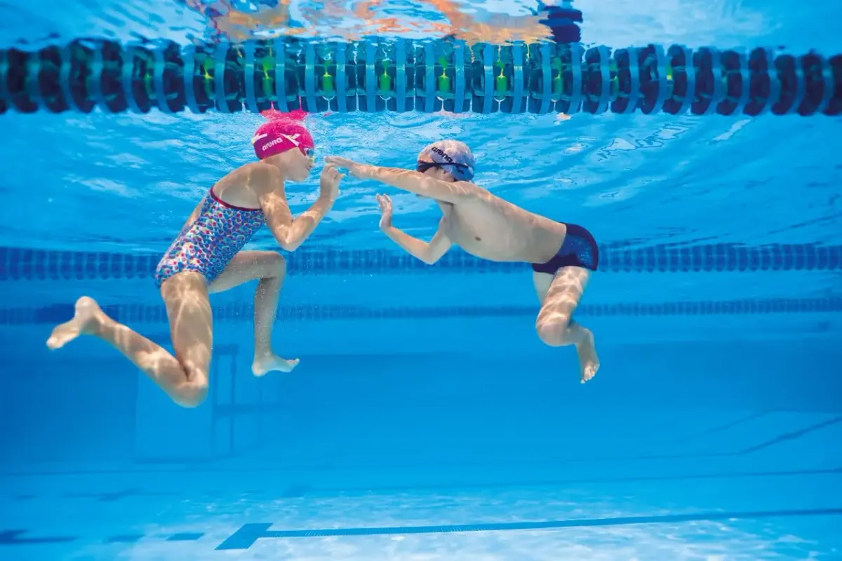 ARENA Tracks Junior Youth Racing Swim Goggles | FINA Approved Anti-Fog, Smoke/White/Red - view 4