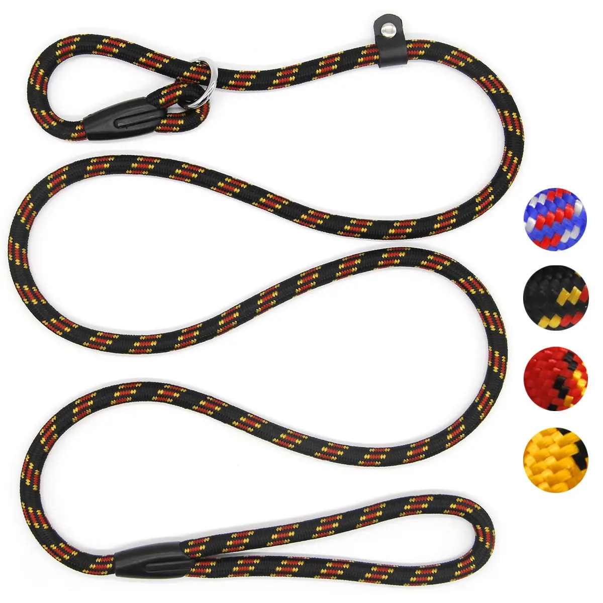 Coolrunner Dog Slip Rope Leash 5 FT | Adjustable Nylon Training Lead for 10-80 lb Dogs - main product image