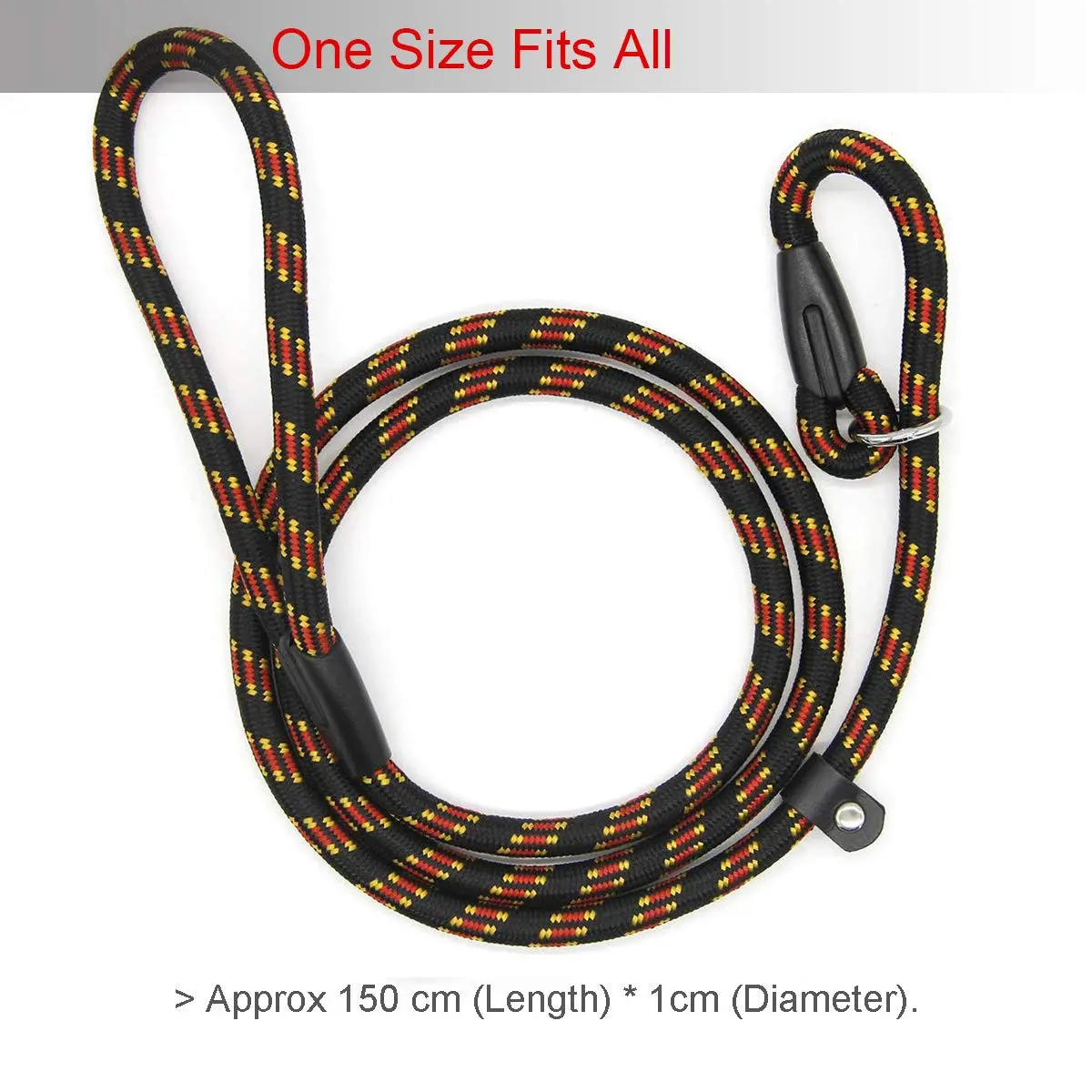 Coolrunner Dog Slip Rope Leash 5 FT | Adjustable Nylon Training Lead for 10-80 lb Dogs - view 5