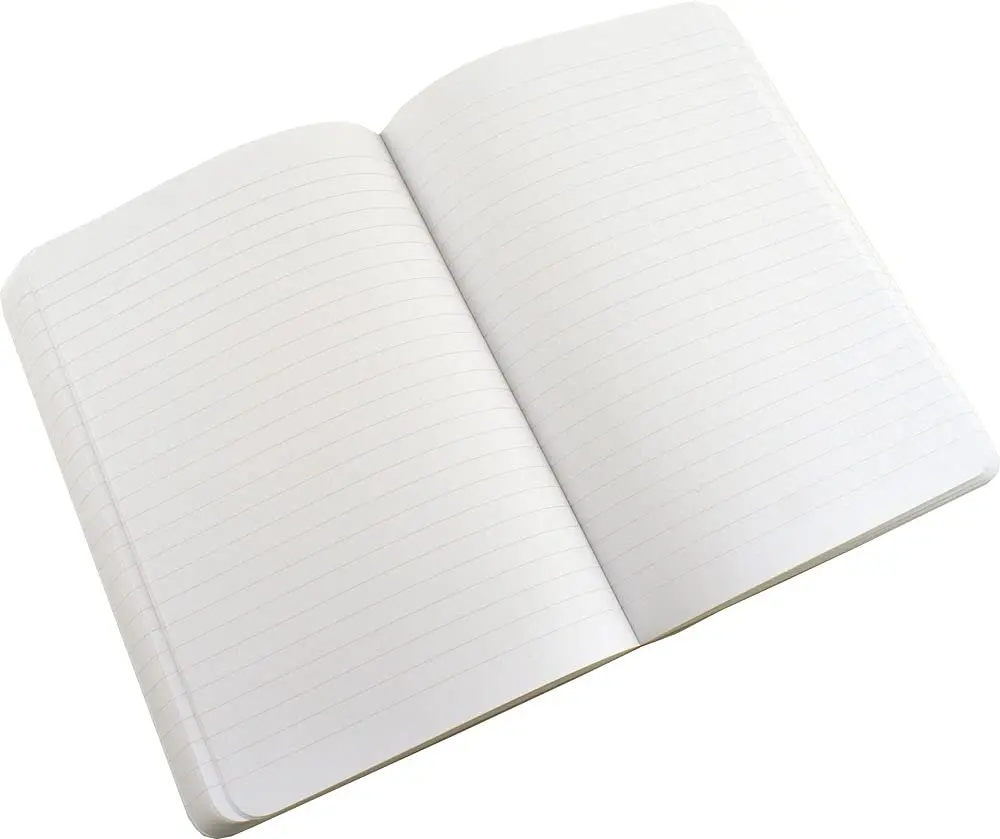 Zequenz Signature Series A5 Large with Black Cover and Ruled Premium Paper | Flexible, Fountain Pen Friendly, Handcrafted - view 4