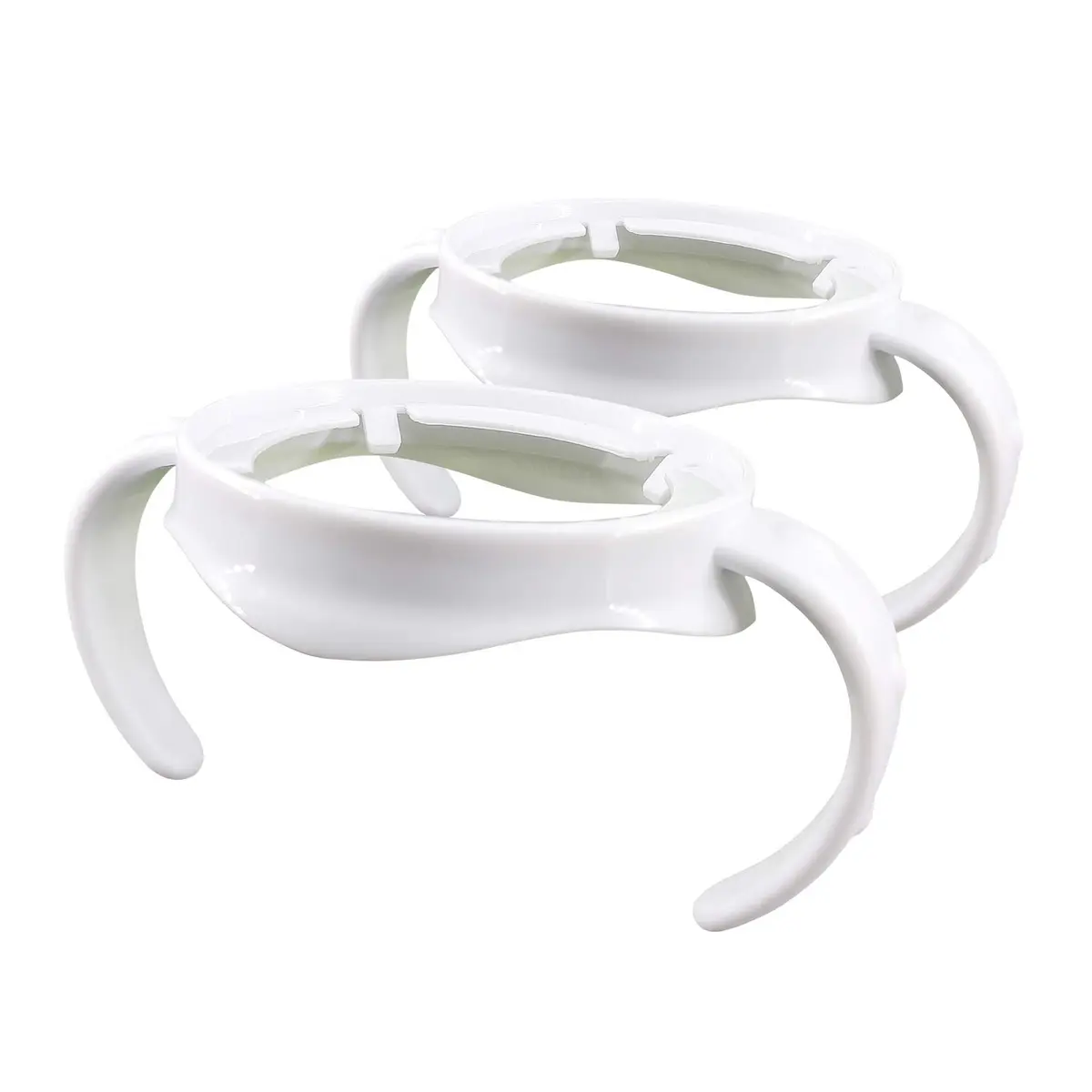 ROMIRUS Baby Bottle Handles for Philips Avent Natural Baby Bottle (Set of 2, White) | BPA-Free Food-Grade PP - main product image
