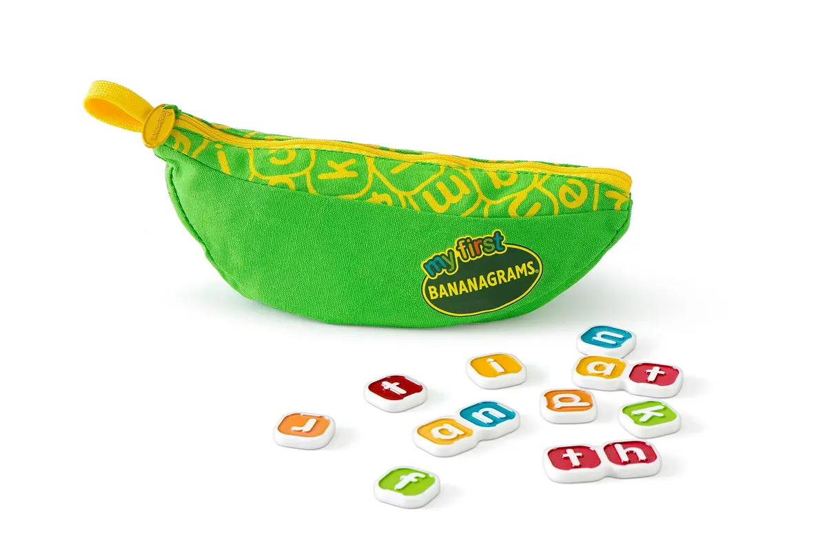 Bananagrams My First Lowercase Letter Word Game 80 Tiles | Educational Phonics Game for Ages 4+ - view 5