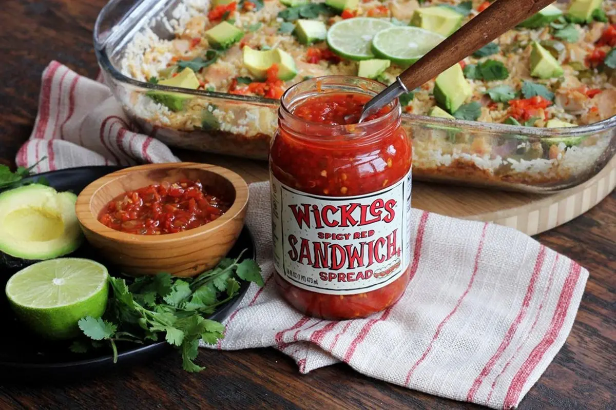 Wickles Spicy Red Sandwich Spread 16 OZ | Pack of 2, Vegan, American Cuisine - view 4