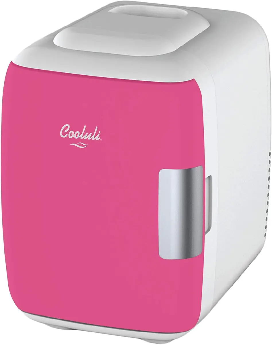 Cooluli Skincare Mini Fridge 4L (0.14 cu ft) | Portable Electric Cooler & Warmer for Beauty, Food & Drinks - main product image