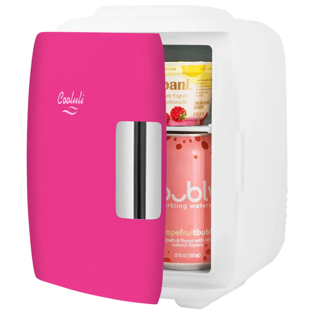 Cooluli Skincare Mini Fridge 4L (0.14 cu ft) | Portable Electric Cooler & Warmer for Beauty, Food & Drinks - view 2