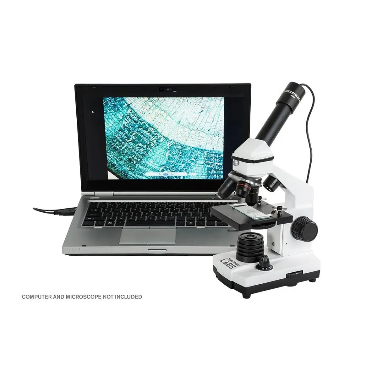 Celestron 5MP Digital Microscope Imager 16.5cm (6.5in) | High-Resolution Imaging for Traditional Microscopes - view 7