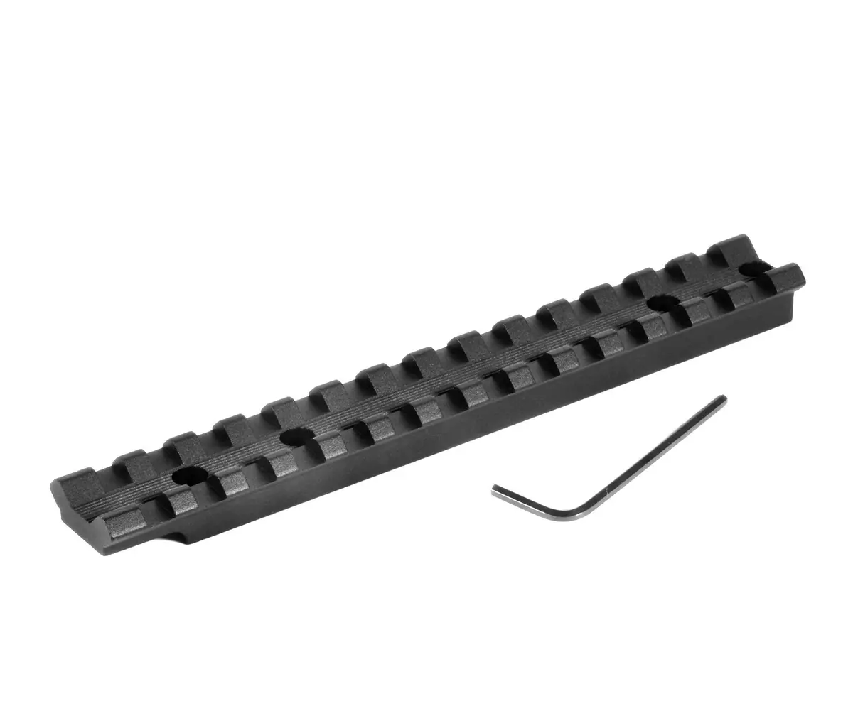 EGW Picatinny Rail Scope Mount Savage A17, A22 Mag 0 MOA | Aircraft Aluminum, Black - main product image