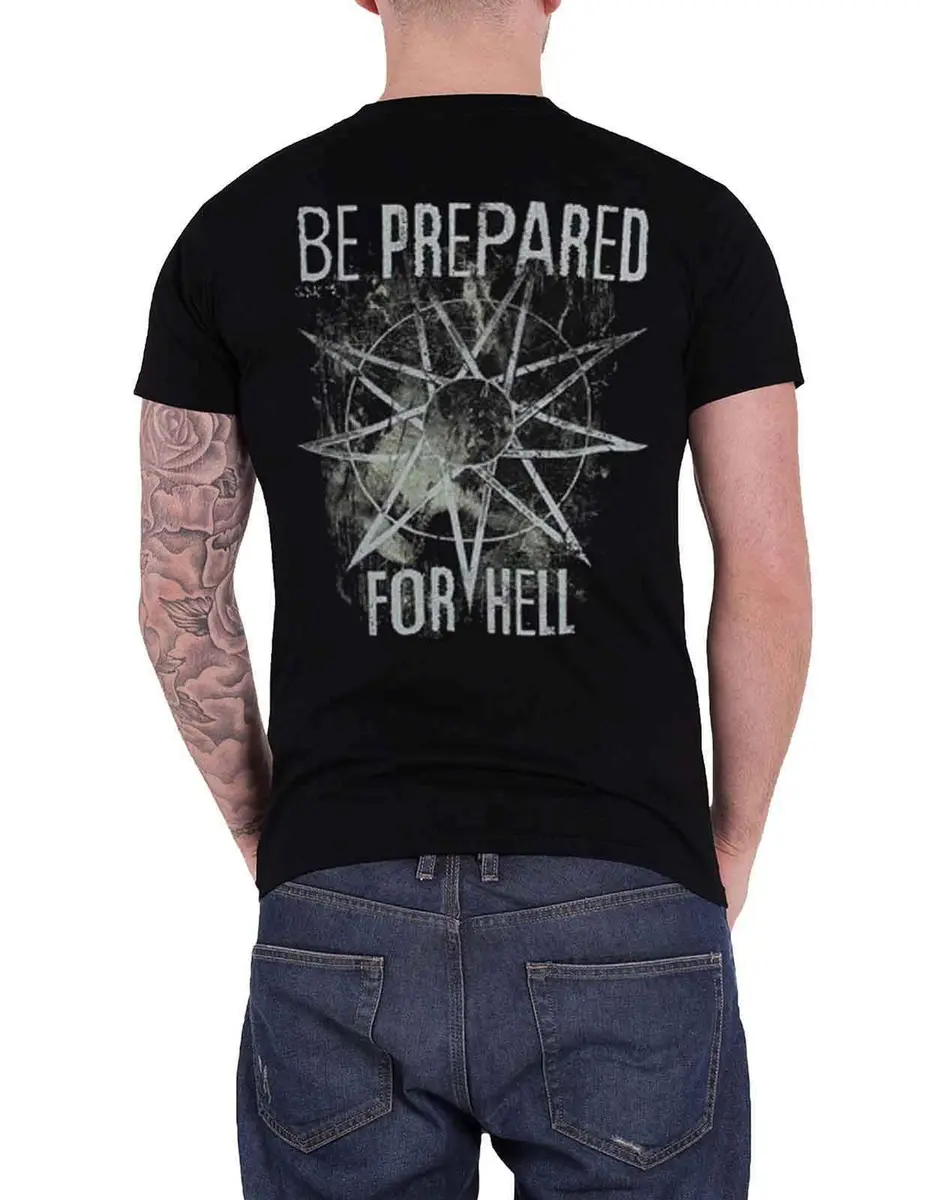 Rock Off officially licensed Skull Group T-shirt X-Large Black | Licensed Music T-shirt, 100% Cotton, Crew Neck, Short Sleeve - view 2
