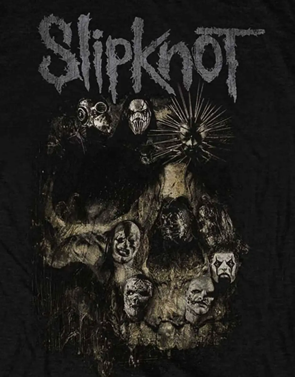 Rock Off officially licensed Skull Group T-shirt X-Large Black | Licensed Music T-shirt, 100% Cotton, Crew Neck, Short Sleeve - view 3