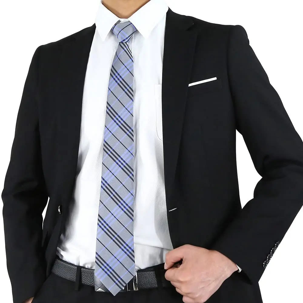 WeiShang Classic Men's Woven Jacquard Necktie Set of 6 | Elegant Formal & Party Wear (146cm x 8cm) - view 3