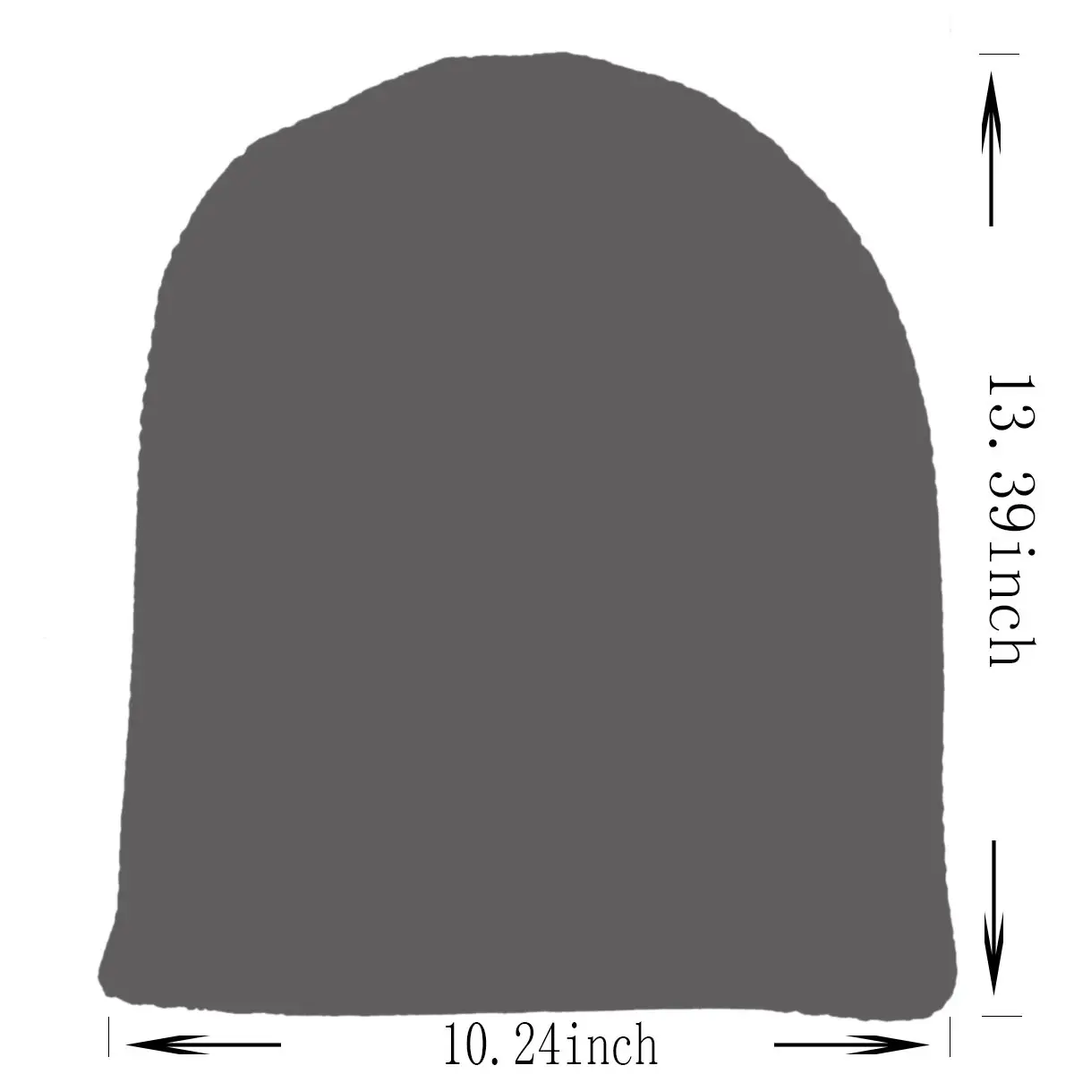 FORBUSITE Slouchy Oversized Beanie Hat Black Knit Cap 26cm (10.24 inch) | All-Season Comfort - view 5