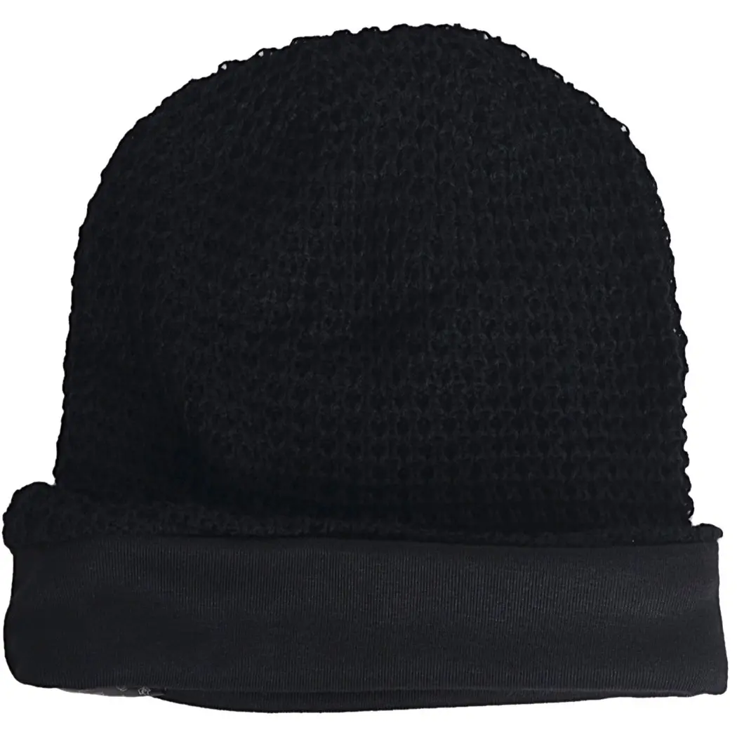 FORBUSITE Slouchy Oversized Beanie Hat Black Knit Cap 26cm (10.24 inch) | All-Season Comfort - view 3
