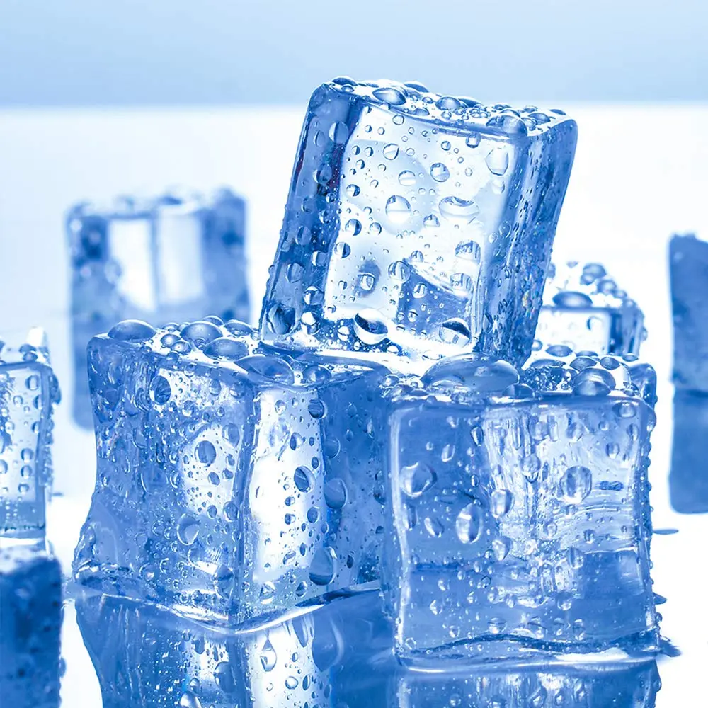 HUIANER Fake Clear Acrylic Plastic Ice Cubes 20 pcs | Realistic Decorative Props - view 5