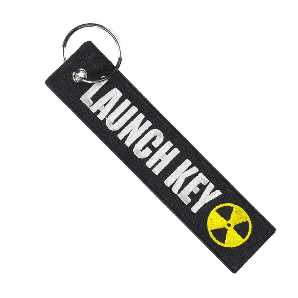 MotoLoot Launch Key Keychain for Motorcycles, Scooters, Cars | 13cm (5.12") Fabric - main product image