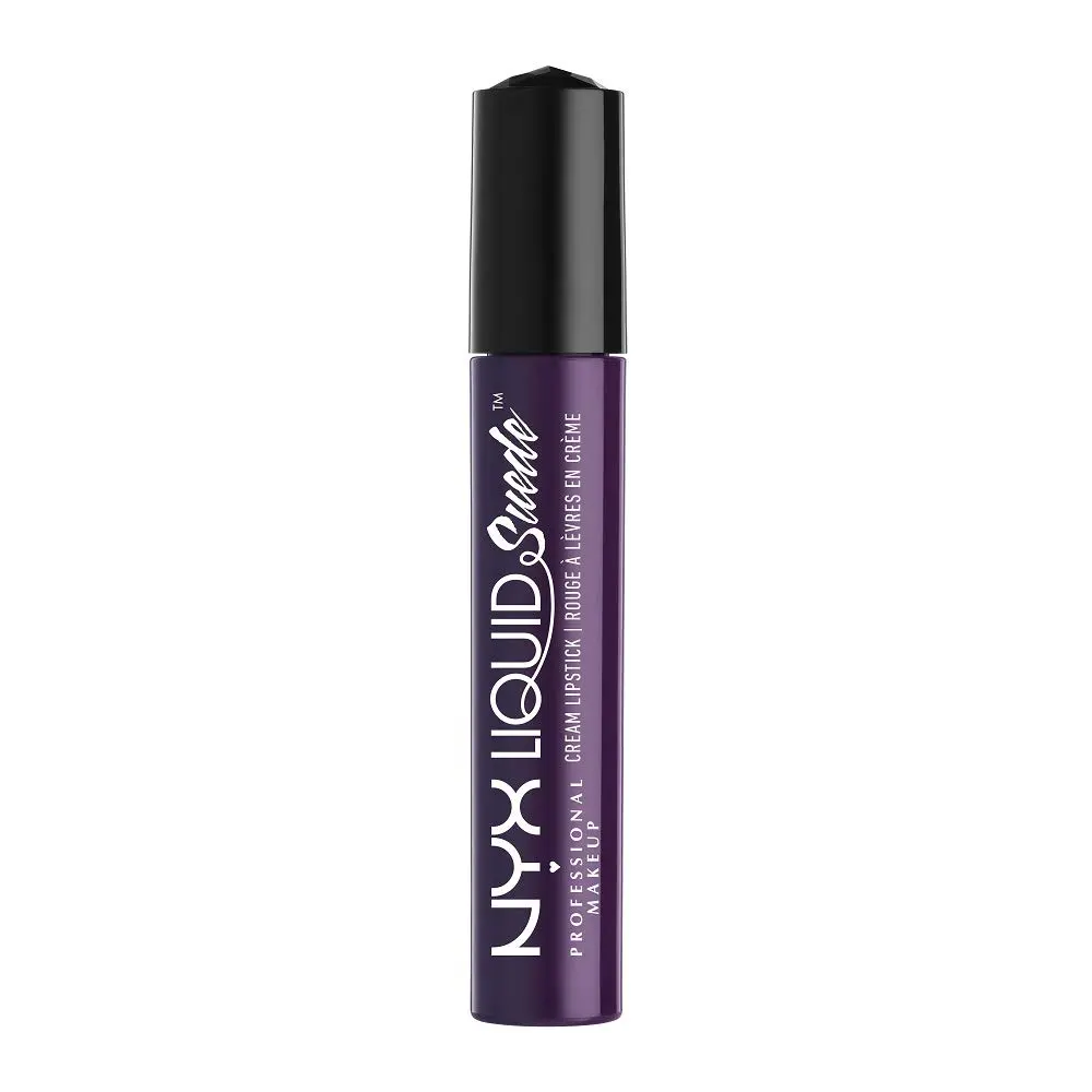 NYX PROFESSIONAL MAKEUP Liquid Suede Cream Lipstick - Subversive Socialite (Wine Purple) 0.13 Fl Oz (3.84 ml) | Long-Lasting Matte Finish - main product image