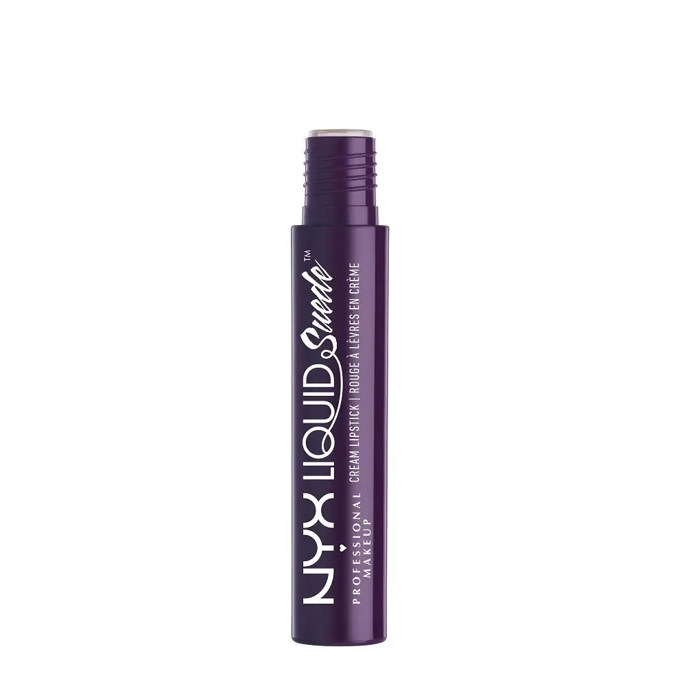 NYX PROFESSIONAL MAKEUP Liquid Suede Cream Lipstick - Subversive Socialite (Wine Purple) 0.13 Fl Oz (3.84 ml) | Long-Lasting Matte Finish - view 2