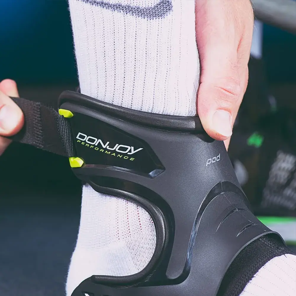 DonJoy Performance POD Ankle Brace Left Medium Black | FDA Approved Orthopedic Brace for Athletes - view 3