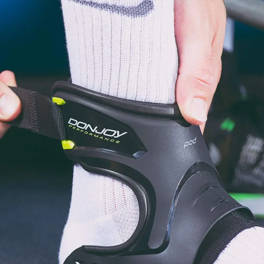 DonJoy Performance POD Ankle Support Brace Large Black | Protection On Demand for Athletes - view 3