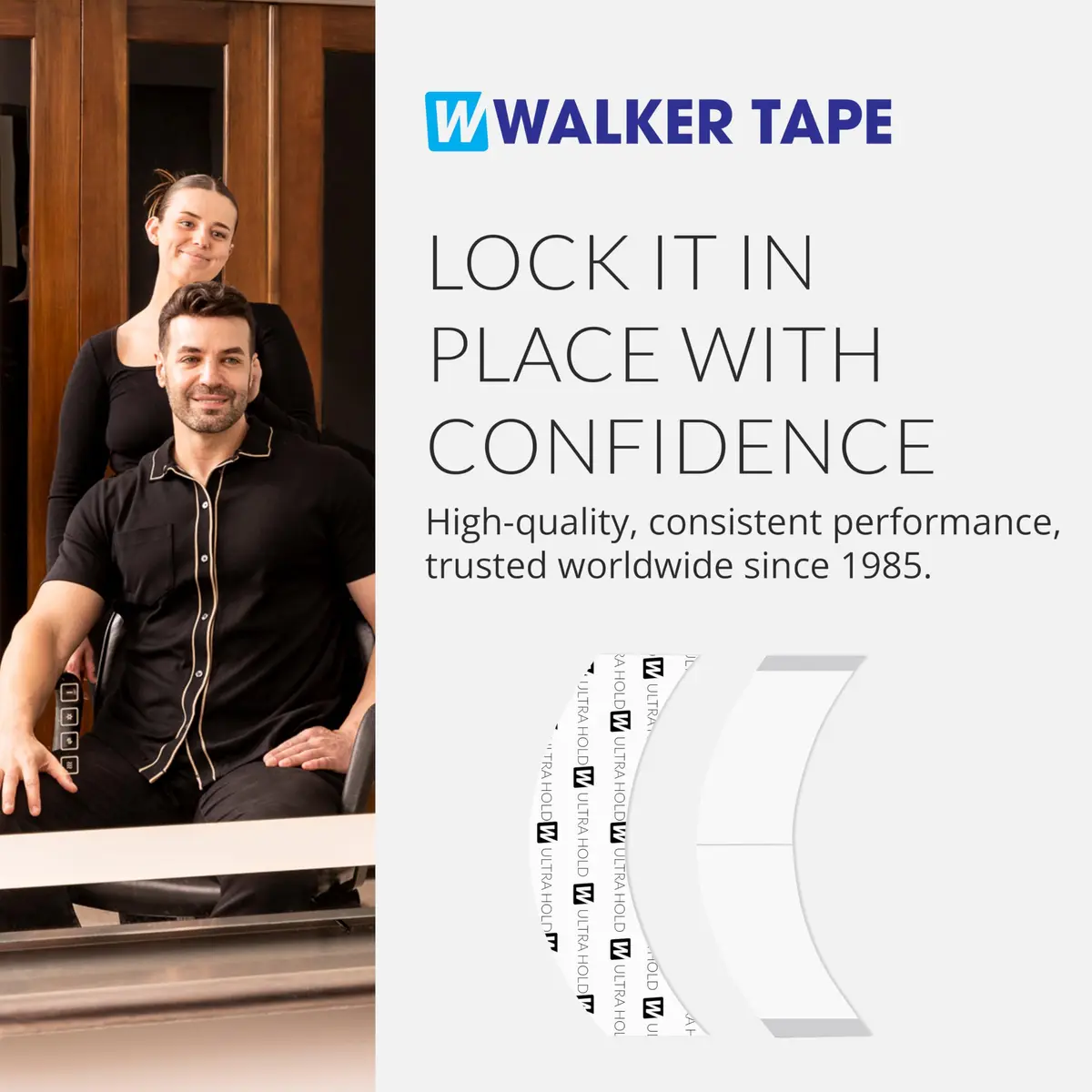 Walker Tape Ultra Hold CC Contour Wig Tape Tabs, 36 pcs | Strong Long Lasting Adhesive for Lace Wigs & Hair Extensions - view 8