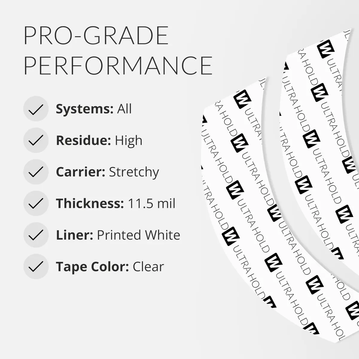 Walker Tape Ultra Hold CC Contour Wig Tape Tabs, 36 pcs | Strong Long Lasting Adhesive for Lace Wigs & Hair Extensions - view 4