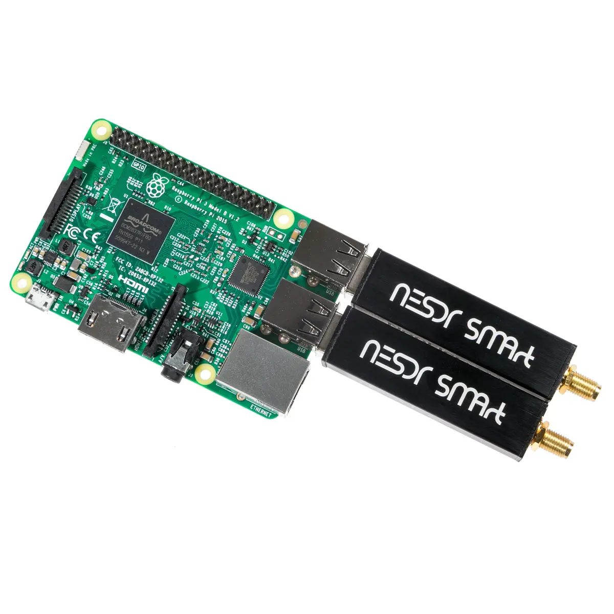 NooElec NESDR Smart v5 RTL-SDR Bundle 100kHz-1.75GHz | Premium Software Defined Radio with 0.5PPM TCXO, SMA Input, Aluminum Enclosure & 3 Antennas - view 5
