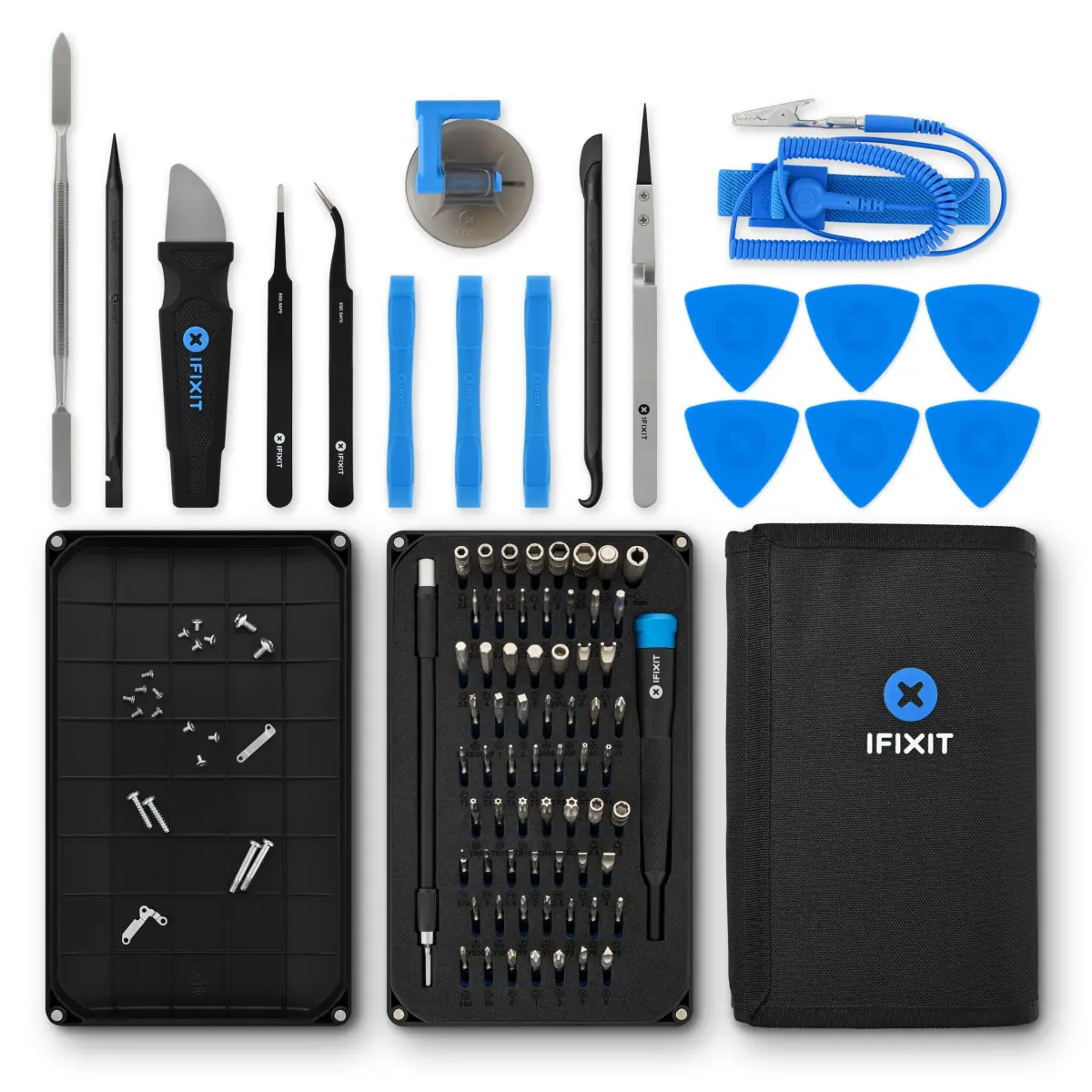 iFixit Pro Tech Toolkit - 64 Bit Driver Kit, Electronics, Smartphone, Computer & Tablet Repair Kit - main product image