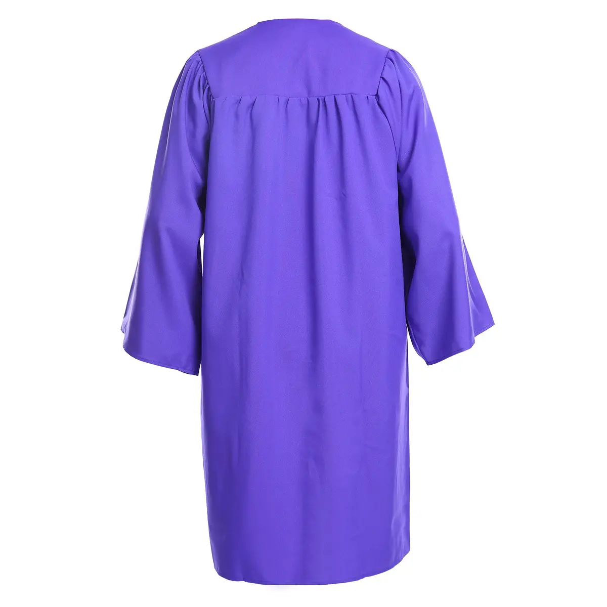 Newrara Graduation Gown Cap Tassel Set (Large 51(5'6"-5'8"), Purple) | Classic Matte Polyester for Celebrations - view 2