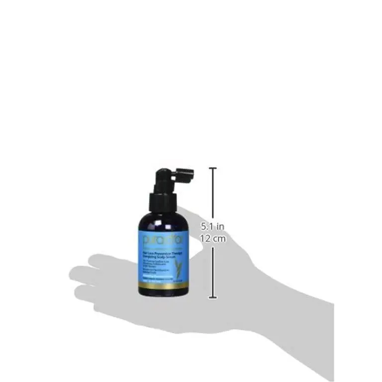 PURA D'OR 4oz Spray Bottle with Attached Sprayer | Amber Glass Bottle for Hair Products - view 2