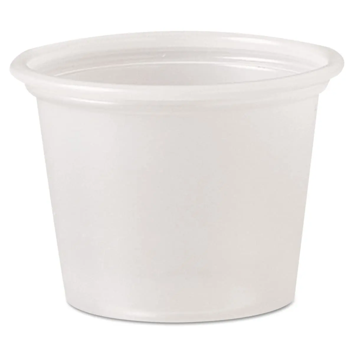 SOLO 1 Oz Plastic Souffle Portion Cup (Pack of 250) | Disposable, Clear, Food Safe - main product image