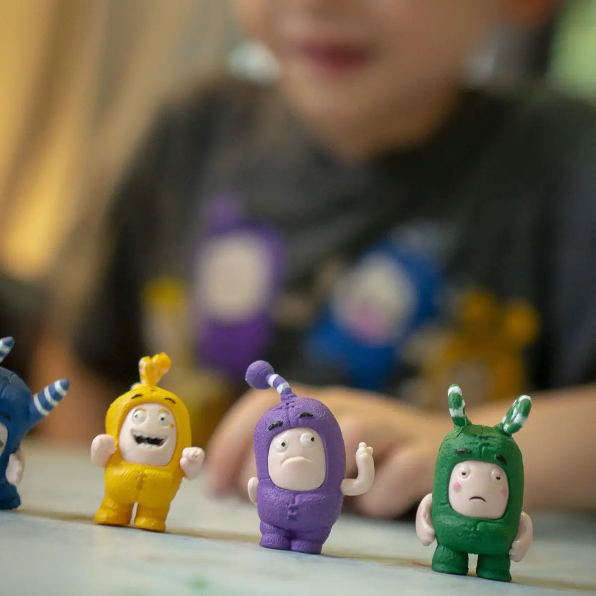 ODDBODS Mini Figurines Toy Set for Kids Ages 3+ | 7-Piece PVC Toy Set - view 8