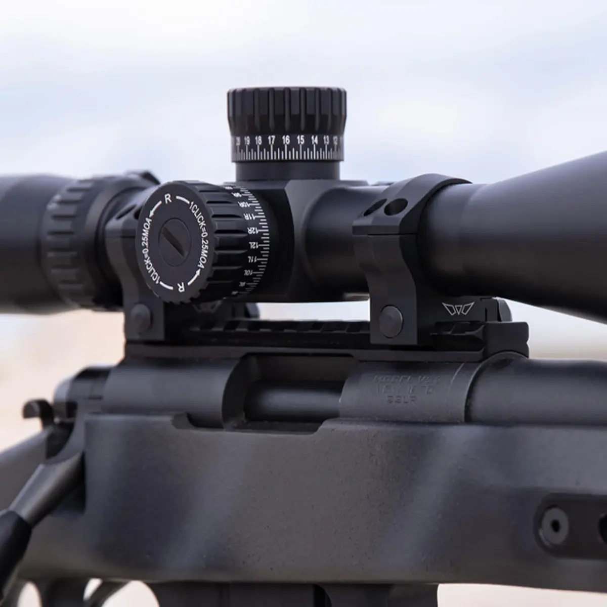 Warne Scope Mounts 30mm Mountain Tech Low Rings Picatinny Mount | Lightweight Aluminum, Precision CNC Machined, for Hunting - view 4