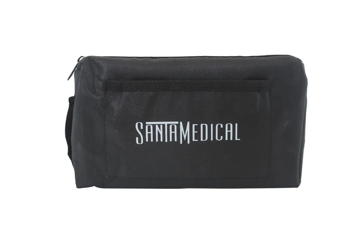 Santamedical Aneroid Sphygmomanometer with Stethoscope - Black - 0.43 kg (0.96 lb) | FDA Approved Manual Blood Pressure Monitor Kit - view 3