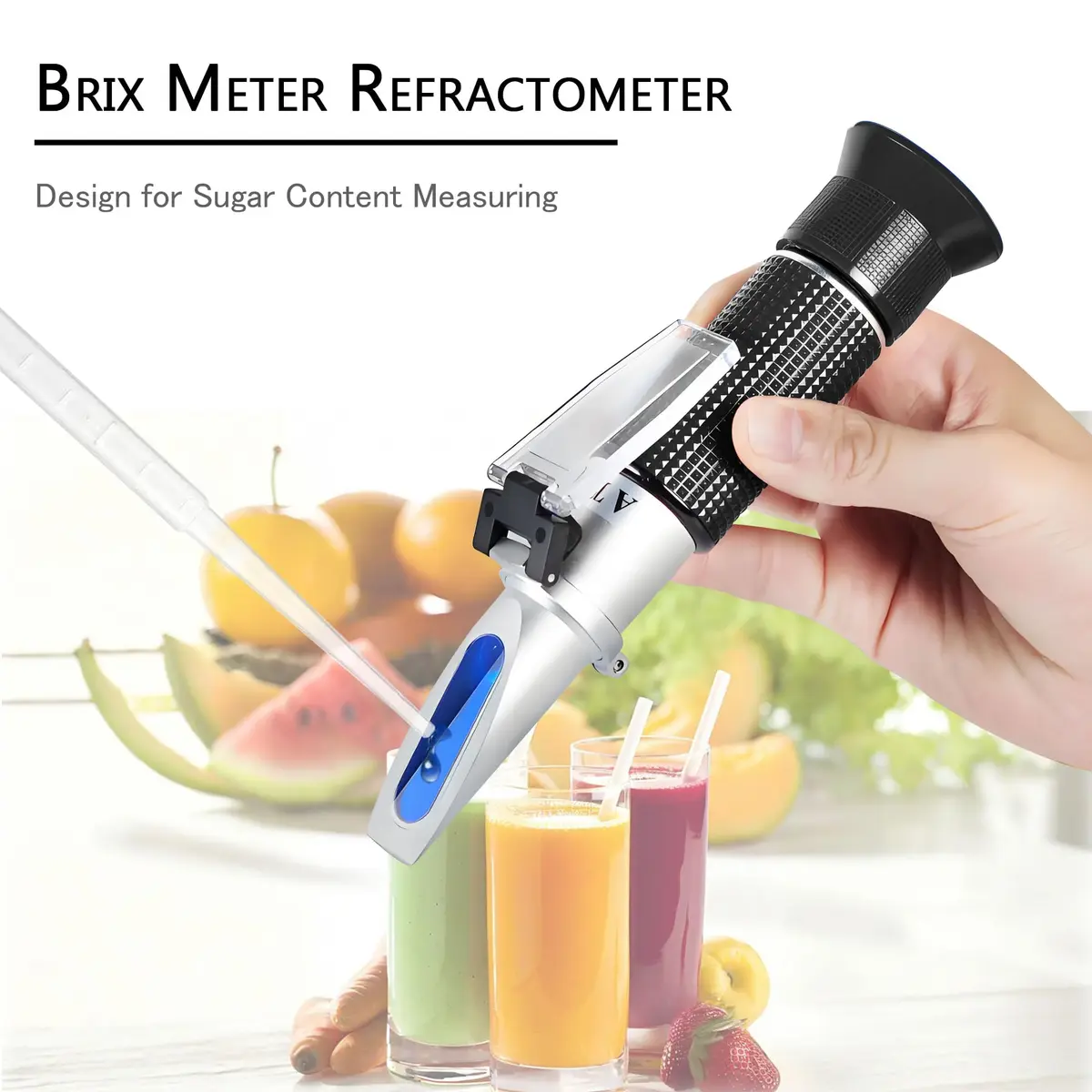 V·RESOURCING 0-32% Brix Meter Refractometer Portable Sugar Content Test | Accurate & Easy - view 2