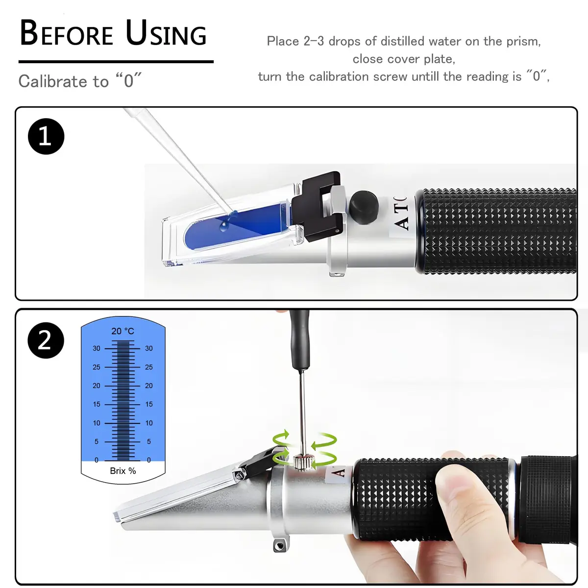 V·RESOURCING 0-32% Brix Meter Refractometer Portable Sugar Content Test | Accurate & Easy - view 4