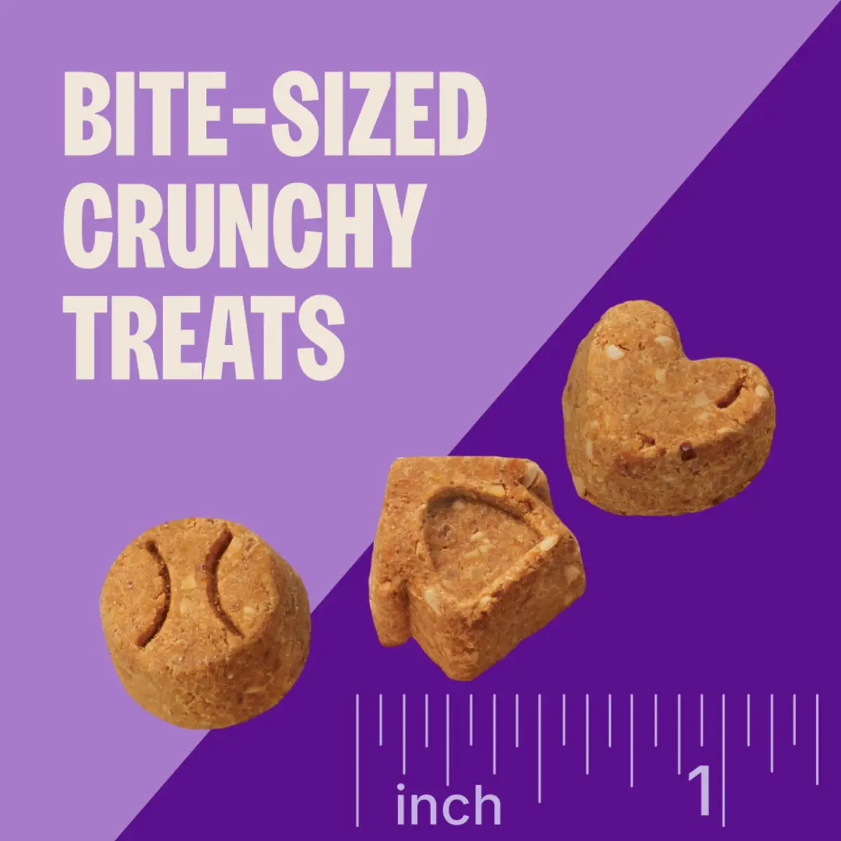 Wellness Crunchy Puppy Bites Dog Training Treats, Grain Free Chicken & Carrot Recipe, 170g (6 oz) | DHA for Brain Development - view 5