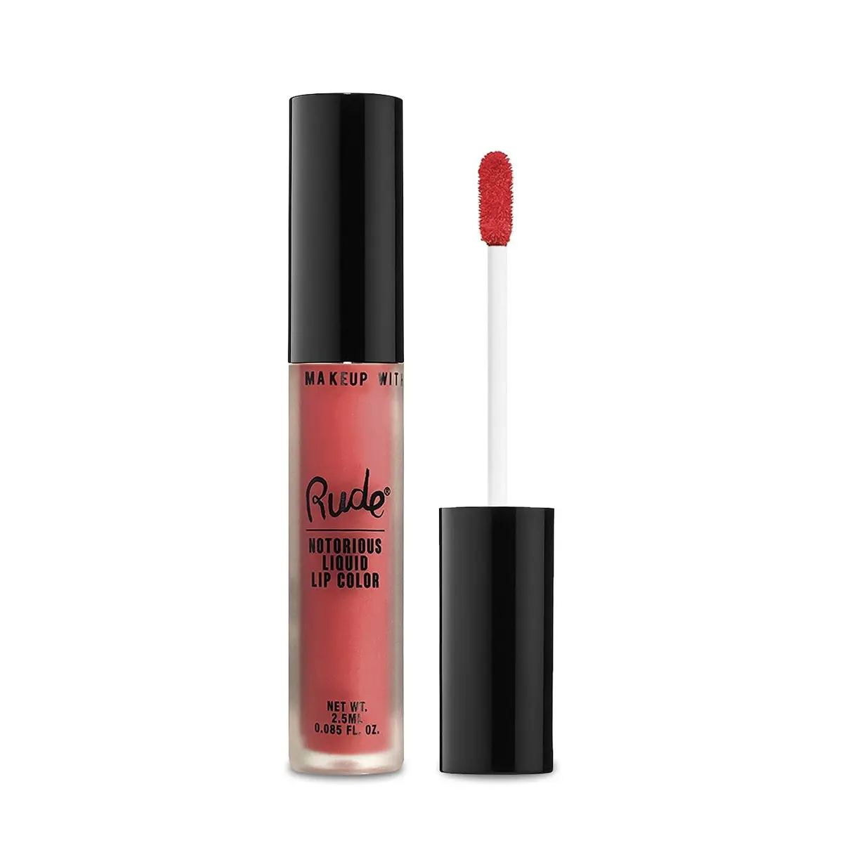 RUDE Notorious Rich Long Liquid Lip Color 0.1 oz | Matte, Highly Pigmented, Long-Lasting Lipstick - main product image