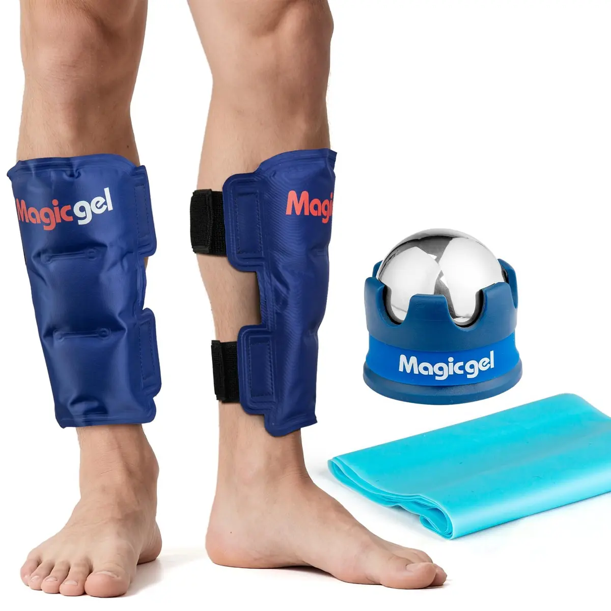 Magic Gel Shin Splint Relief Hot & Cold Packs | Ice & Therapy for Leg Pain | by Magic Gel - main product image