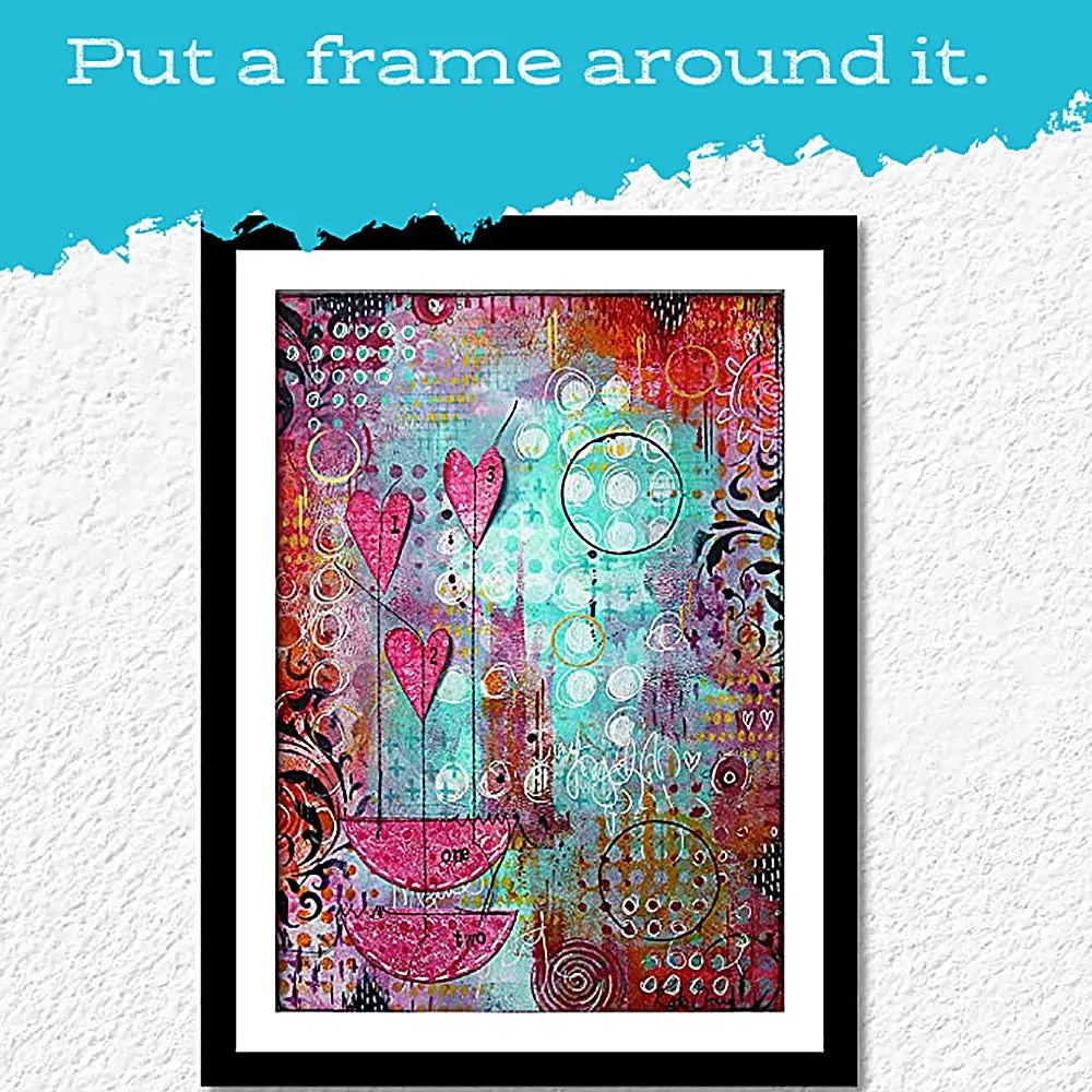 Gel Press Monoprinting Gelli Plate 12"x14" | Large Art & Craft Printing Surface - view 3