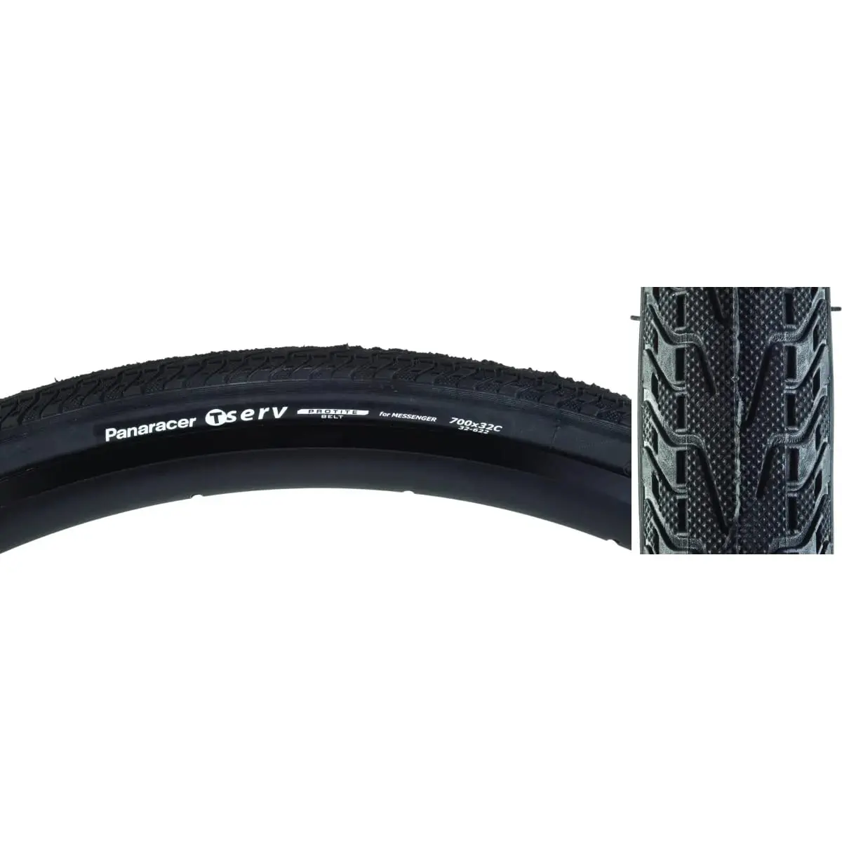 Panaracer T-Serv PT 700 x 32C Folding Tire | 32mm (1.26in) Clincher, Made in Japan - view 3