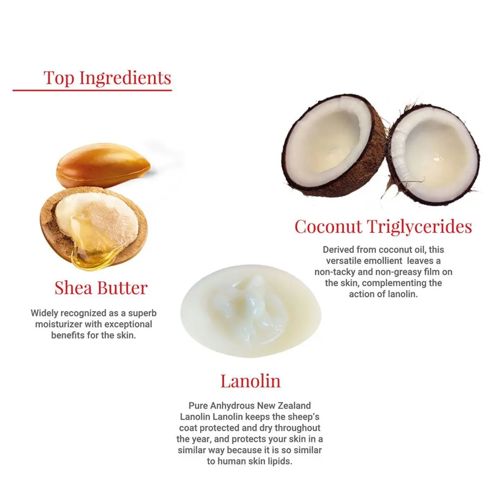 Beauty Spa Pure and Simple New Zealand Lanolin Cream 2 Pack | Gentle Moisturizer for Sensitive Skin - view 4