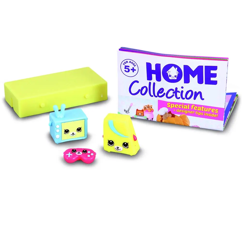 Shopkins Happy Places 56193 3 Petkins & Tile Set | DIY Scene Builder for Kids - view 3