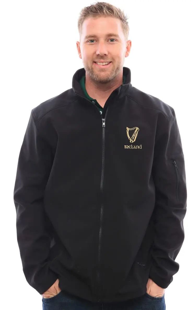 Dolmen Irish Harp Shell Jacket Large | Irish Touch, Versatile & Durable - main product image
